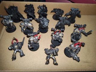 Figuras Marines del Caos Warhammer 40k