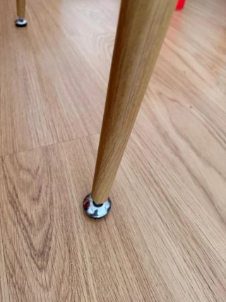 Mesa Comedor Cristal y Madera