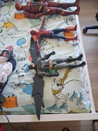 Figuras DC y Marvel