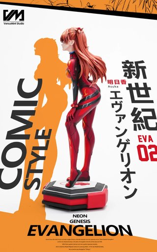 Figura Asuka de Evangelion Venus Mint Studio