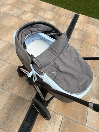 Carrito Cybex Priam Platinum. Silla + Capazo.