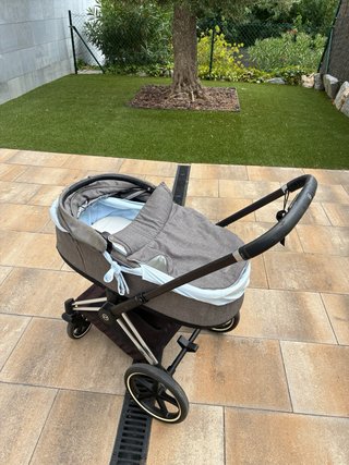 Carrito Cybex Priam Platinum. Silla + Capazo.