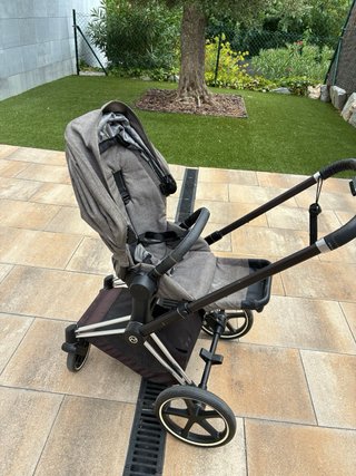 Carrito Cybex Priam Platinum. Silla + Capazo.