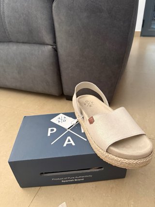 Sandalias POPA Siona Oro Boreal Talla 37