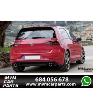 Sistema de Escape + Difusor look GTI para VW Golf