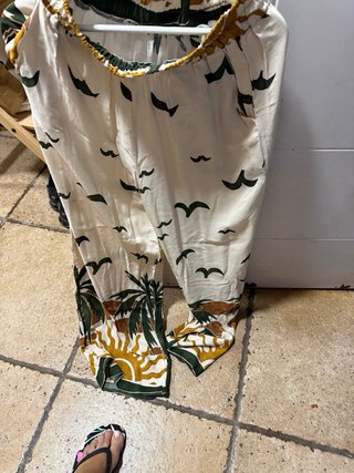Pantalón largo estampado