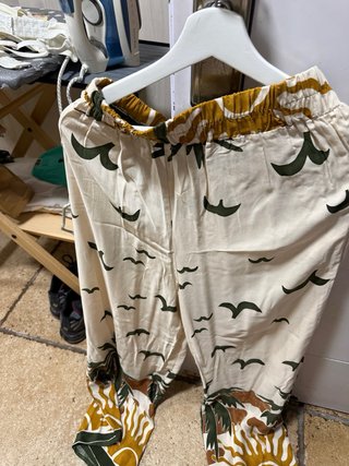 Pantalón largo estampado