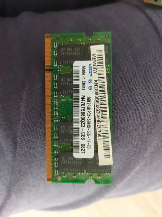 2x Módulos RAM Samsung 2GB DDR2