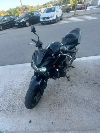 Kawasaki Z750 Naked Negra