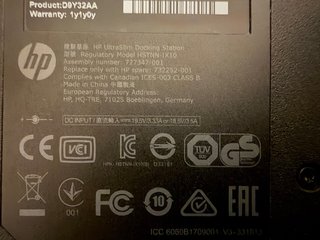 HP D9Y32AA 2013 Base Carga Ultrafina