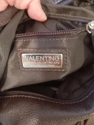 Bolso Valentino Marrón Piel