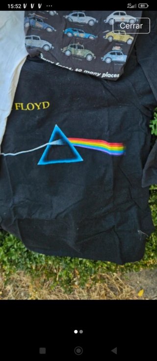 Camiseta Pink Floyd Prisma Arcoíris