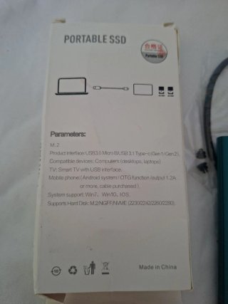 Carcasa Externa M.2 SSD TISHRIC