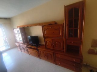 Mueble salón completo madera pino