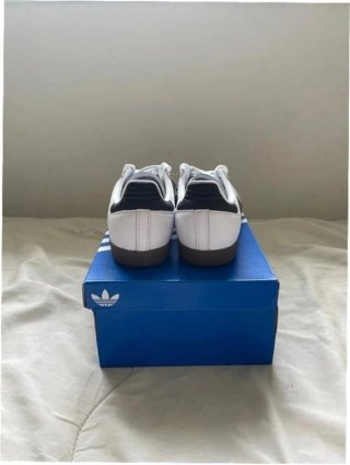 Adidas Samba OG Blanco/Gris Talla 42
