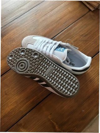 Adidas Samba OG Blanco Gris Talla 41