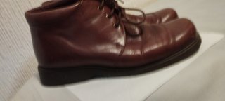 Botines piel marrón sport