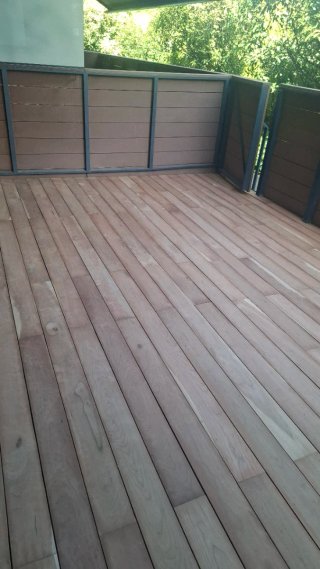 Instalación suelo composite IP