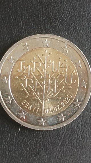 Moneda Estonia 2020 Tartu