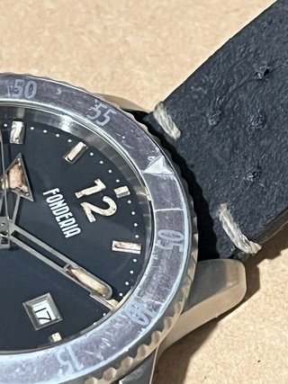 Orologio Fonderia Automatico Diver Nero/Argento