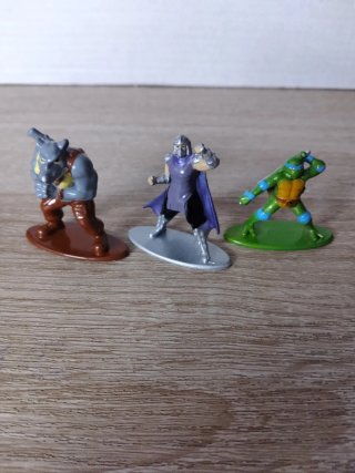 Figuras Tortugas Ninja y Villanos