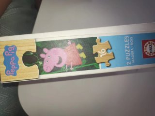 Puzzle Peppa Pig 2 Puzzles Madera Educa