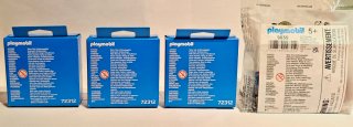 Lote 72312 Guardia Real x 3 cajas + 9855 Playmobil