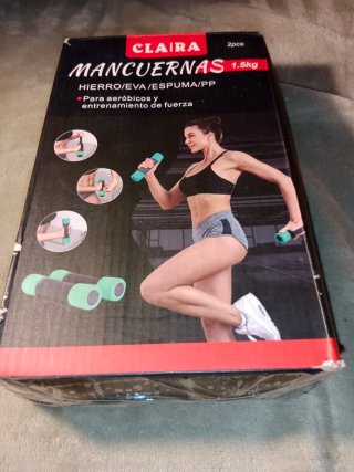 Mancuernas Espuma 1.5kg con Agarre ¡CHOLLO! (