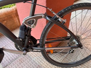 Bici BTWIN Original Negra + Casco