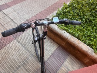 Bici BTWIN Original Negra + Casco