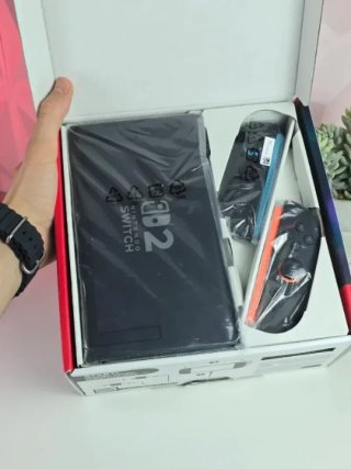 Nintendo Switch 2 como nueva completa