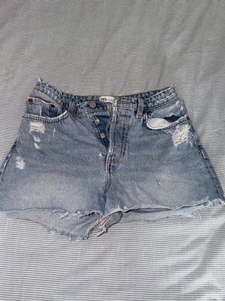 Shorts Vaqueros Vintage Desgastados falda y braga