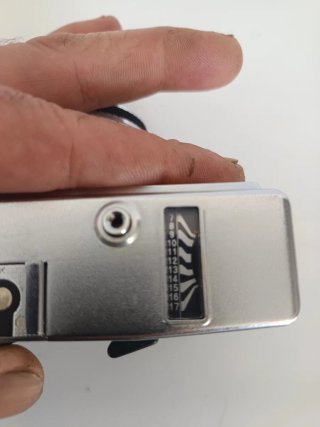 Cámara Analógica Nera 300 Plata/Negra