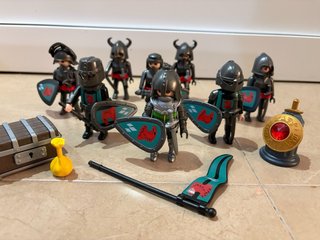 Lote Playmobil Caballeros Aguila