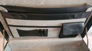 Maletín Diplomático Vintage Negro
