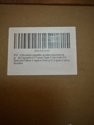 Cubo Litterlocker Gatos + 18 Recambios