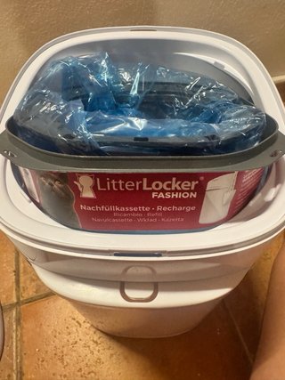 Cubo Litterlocker Gatos + 18 Recambios