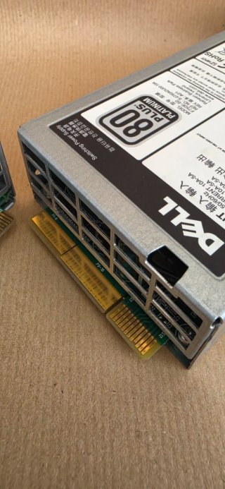 2 Fuentes Alimentación Dell 750W Platinum