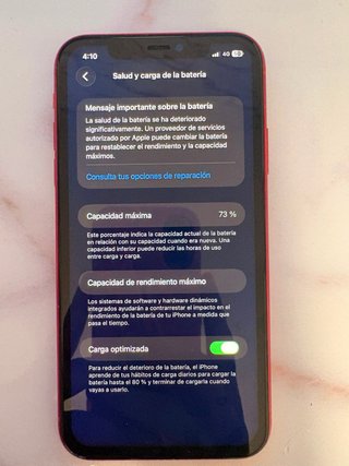 iPhone 11 Rojo