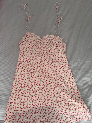 Vestido largo estampado
