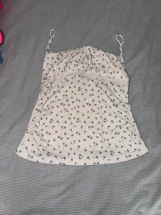 Vestido largo estampado