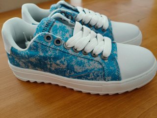 Zapatillas Numeris Azul y Blanco