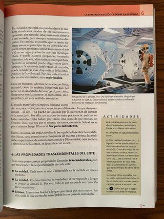 Filosofia: Libro de texto de 1º de Bachillerato
