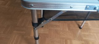 Mesa Camping Aktive Plegable Aluminio