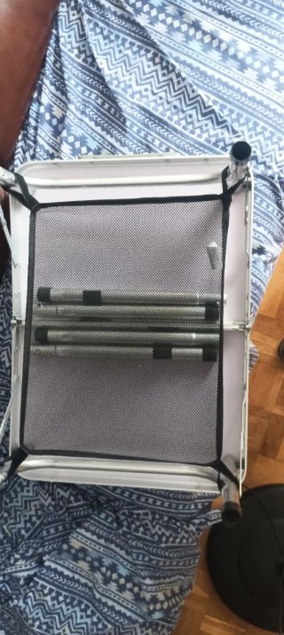 Mesa Camping Aktive Plegable Aluminio