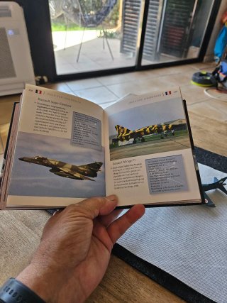 Libro de aviones y 3 maquetas