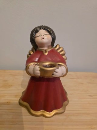 Coppia Angioletti Thun Ceramica 16cm
