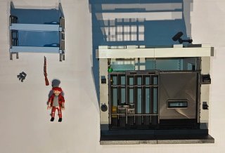 Lote Policías y Ladrón + Prisión Playmobil