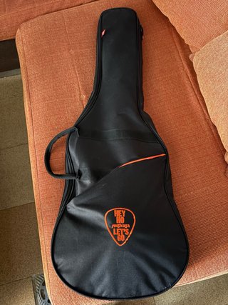 Funda para guitarra negra