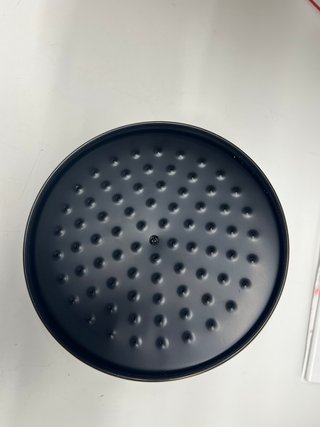 Alcachofa Ducha Negra con Tubo